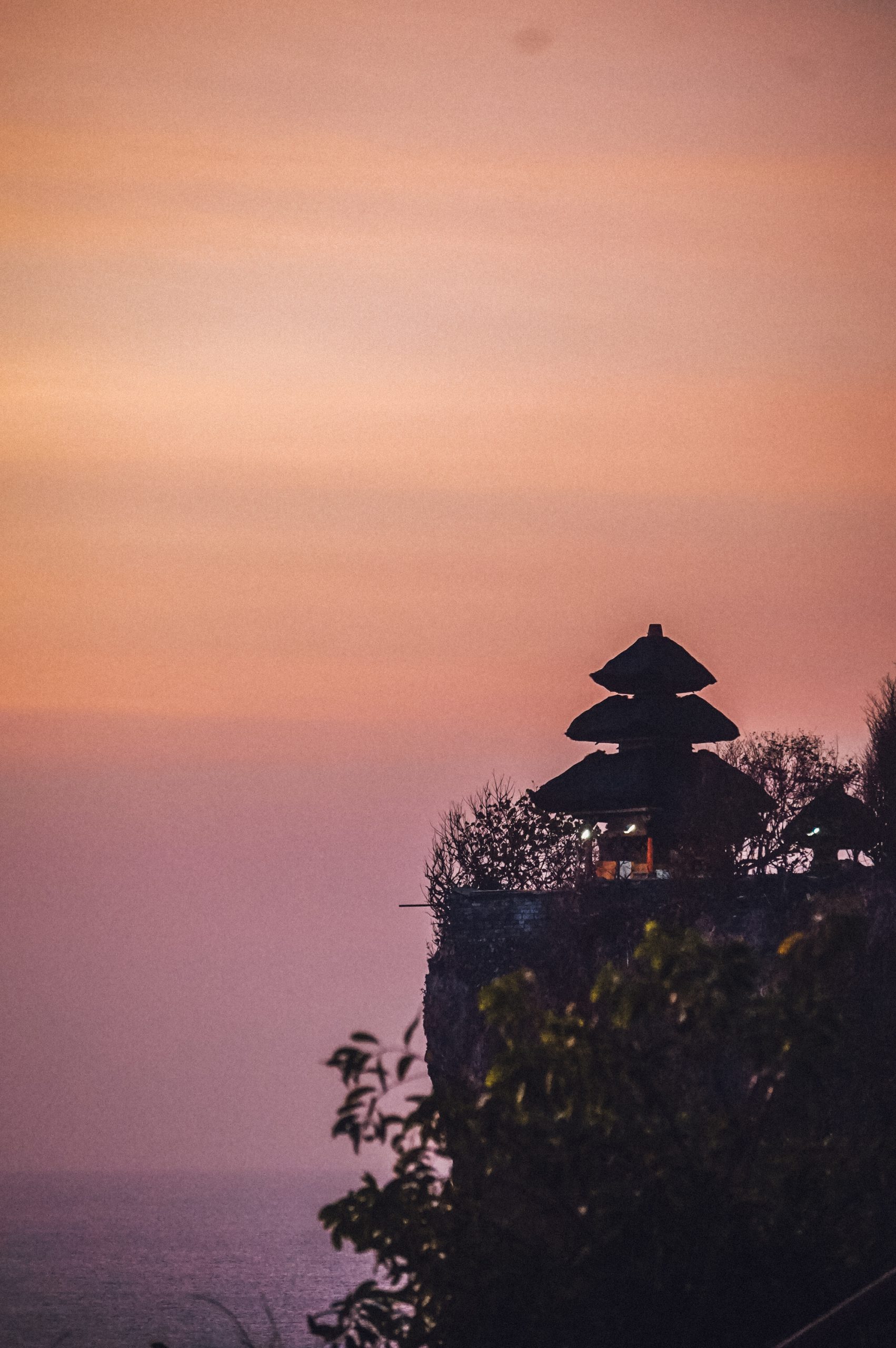 Uluwatu Temple sunset Sanur Bali