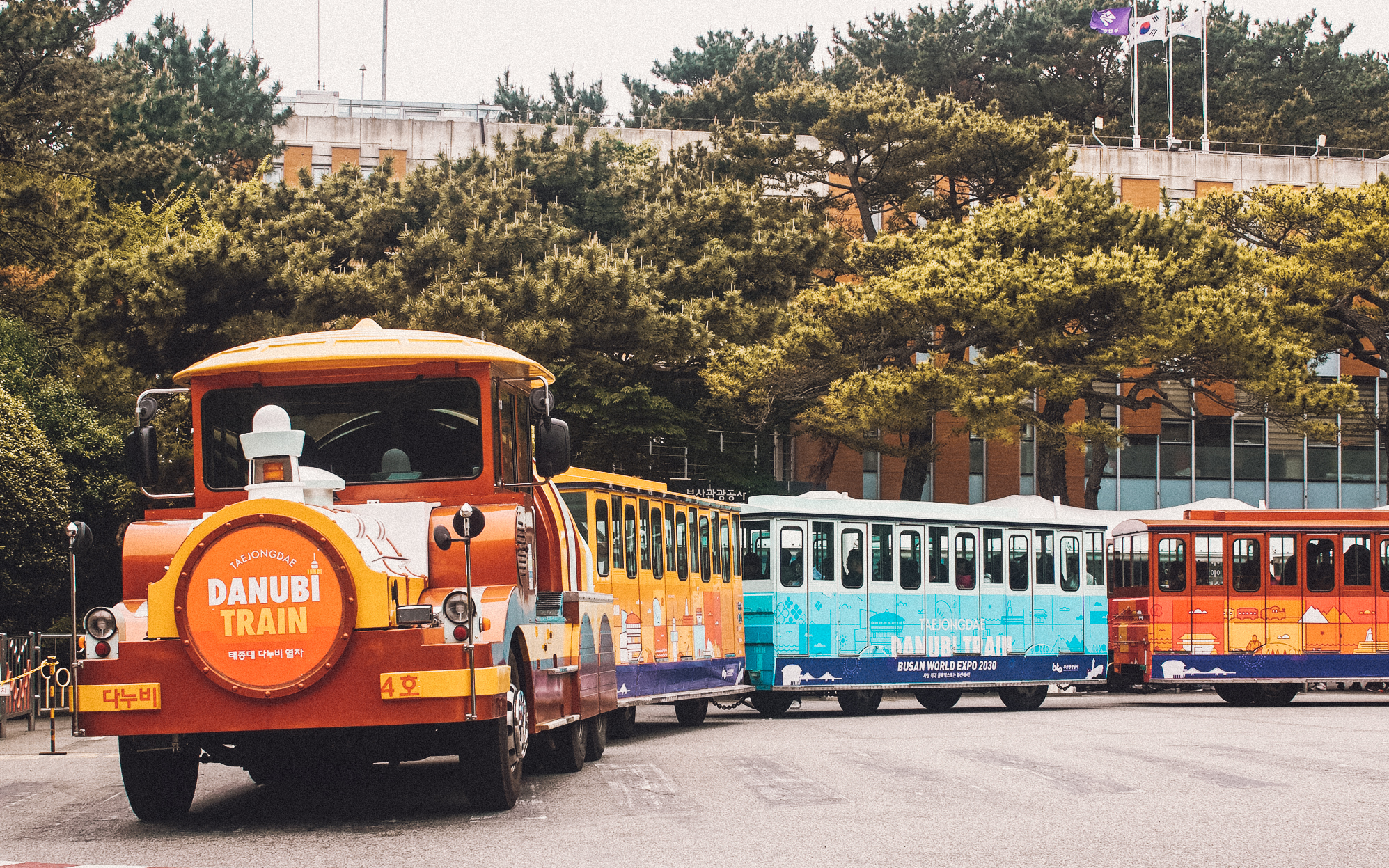 Danubi Train at Taejongdae Resort