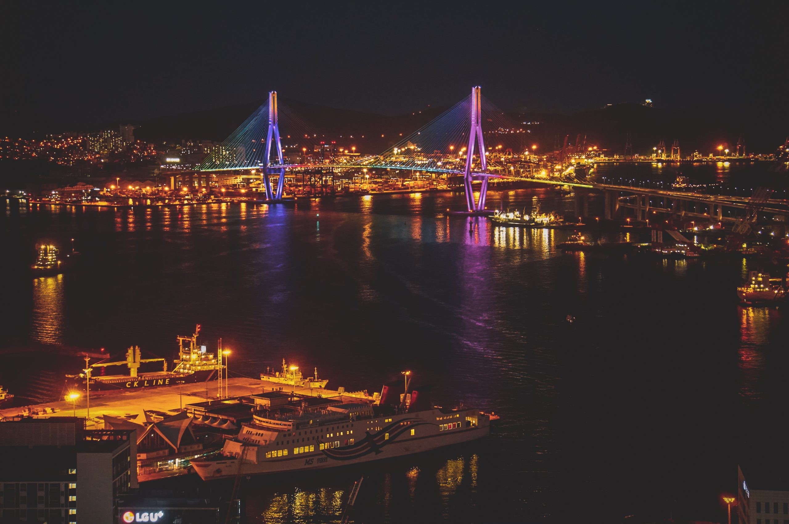 Gwangandaegyo Bridge in Busan