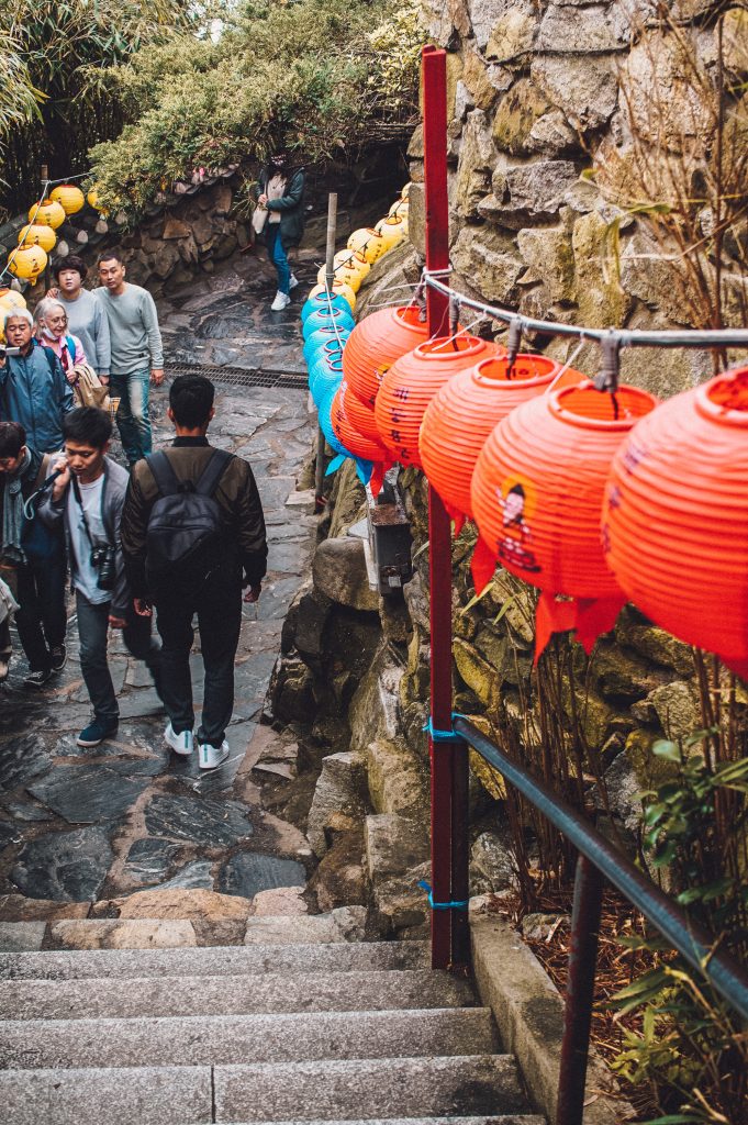 Lanterns at Yongungsa Temple in Busan