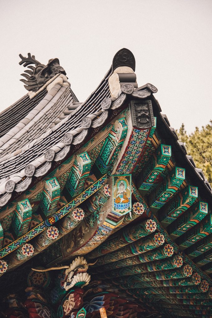 Details of Yongungsa Temple in Busan