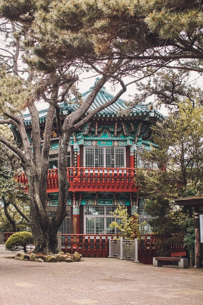 Dongbaek Island temple