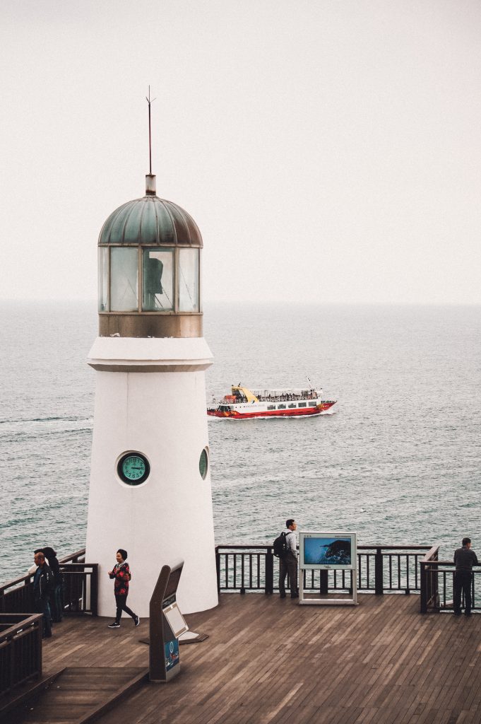 Dongbaek Island light house