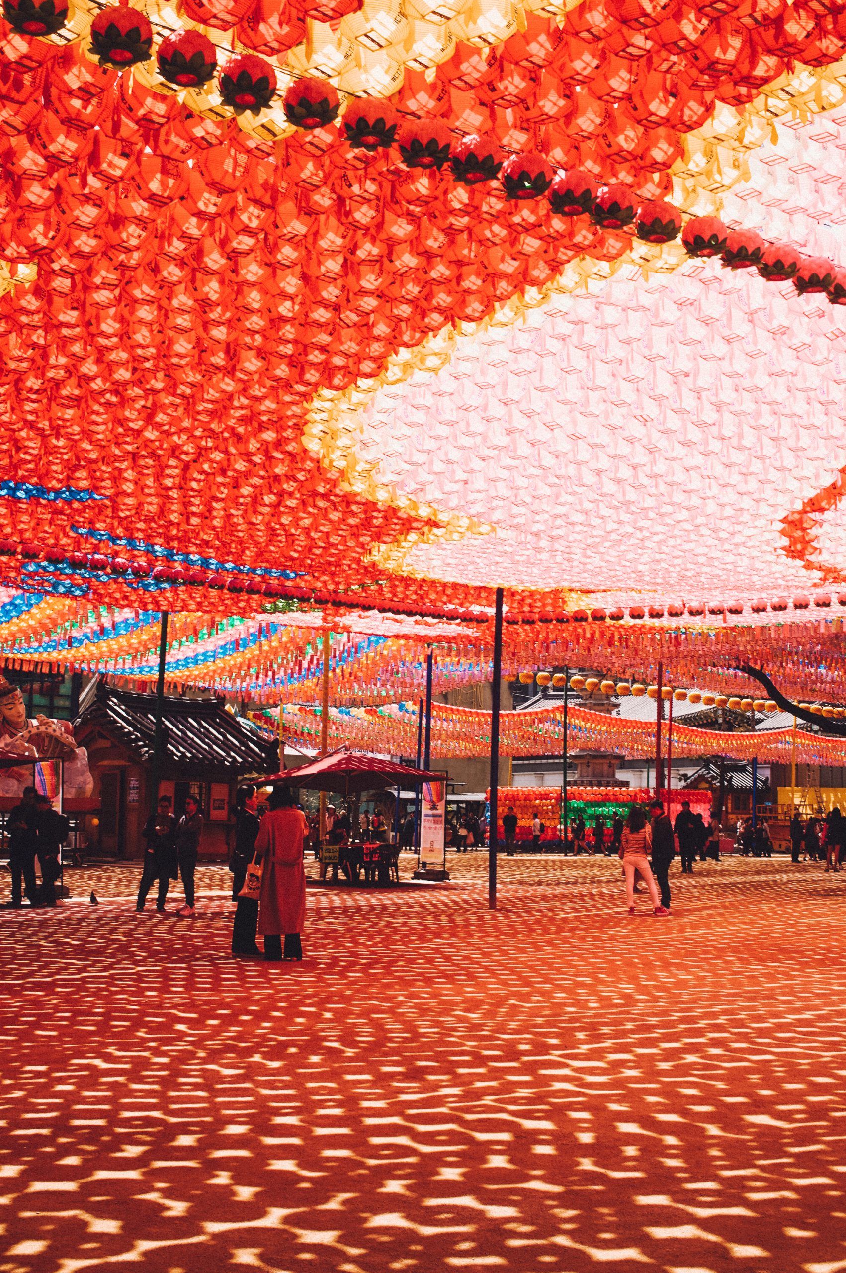 Lanterns at Jogyesa Temple