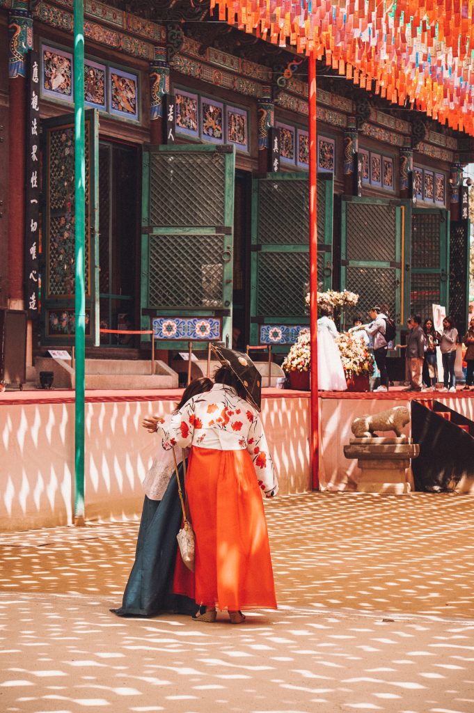 Lanterns at Jogyesa Temple