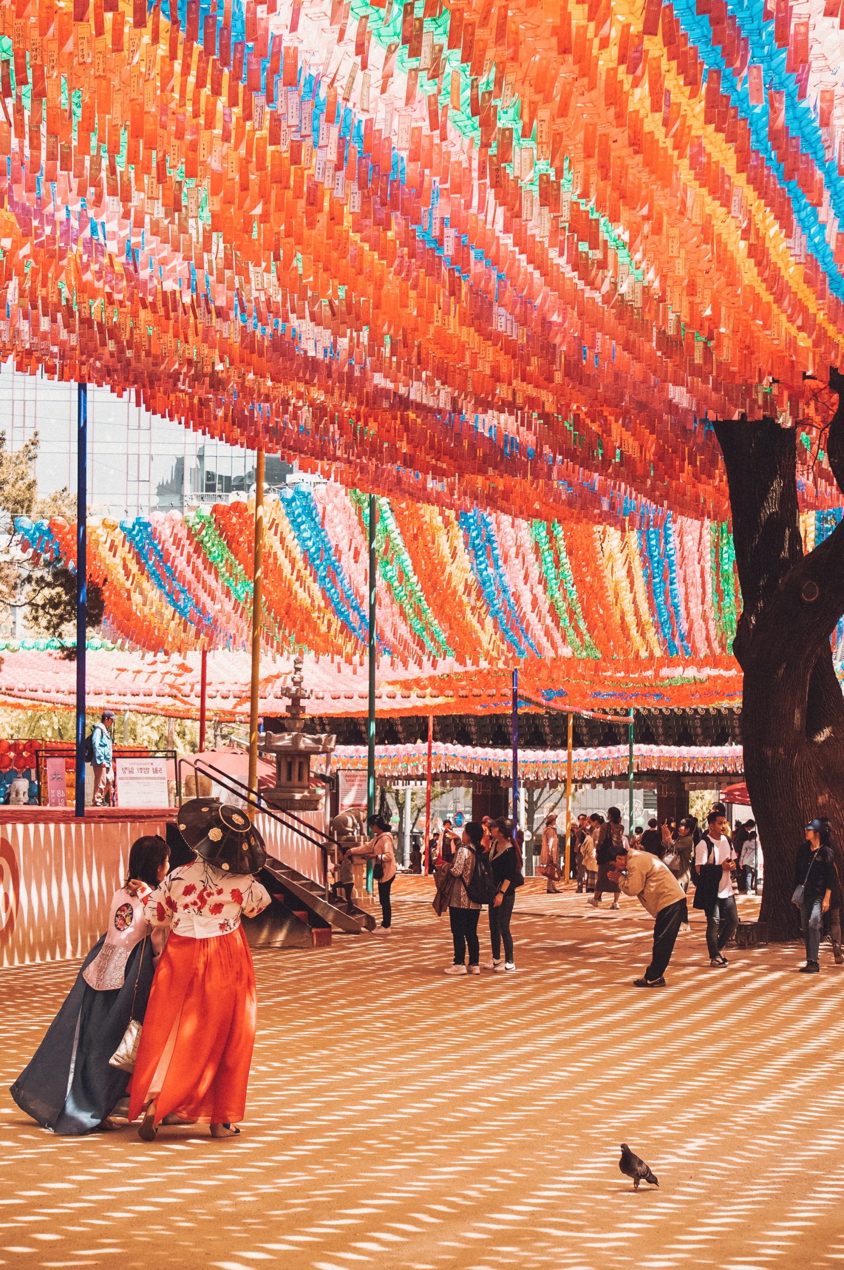 Lanterns at Jogyesa Temple