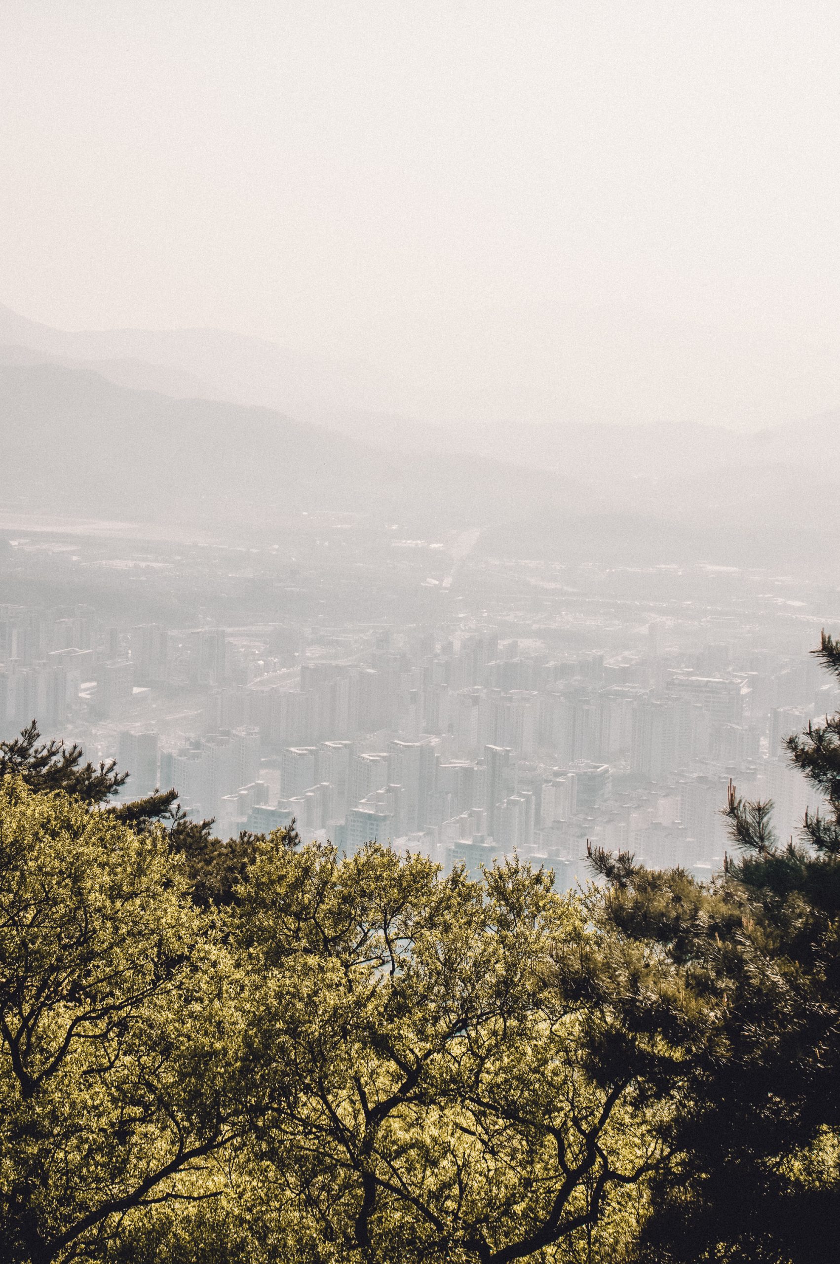 Bukhansan National Park view of Seoul